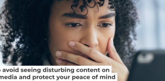 Social media often serves up disturbing images but you can minimize your exposure. Jacob Wackerhausen/iStock via Getty Images